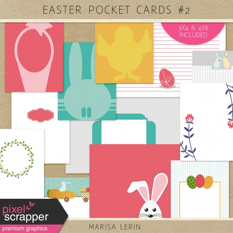 Easter Pocket Cards Kit #2