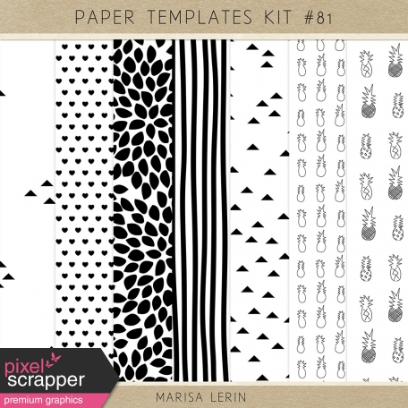 Paper Templates Kit #81