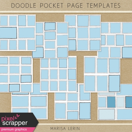Doodle Pocket Page Templates