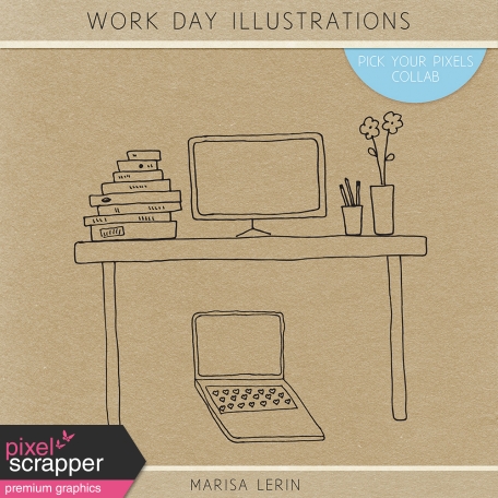 Work Day Illustrations Kit