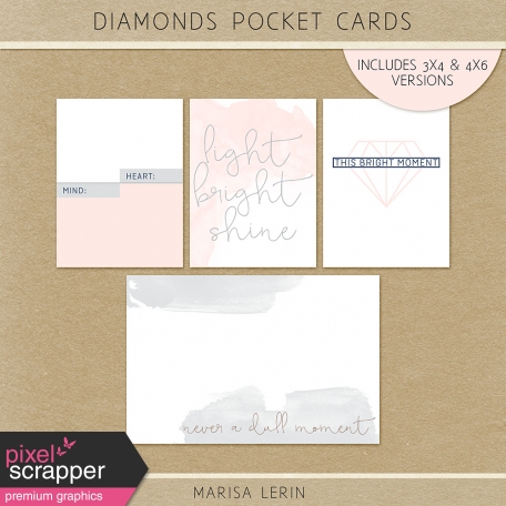 Diamonds Pocket Cards Kit