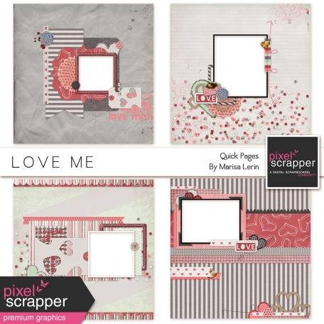 Love Me Quick Pages Kit