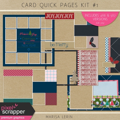 Card Quick Page Kit #1
