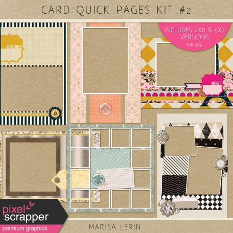Card Quick Pages Kit #2