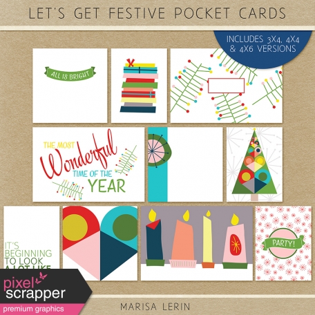 Let's Get Festive Pocket Cards Kit