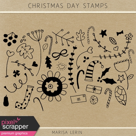 Christmas Day Stamps Kit