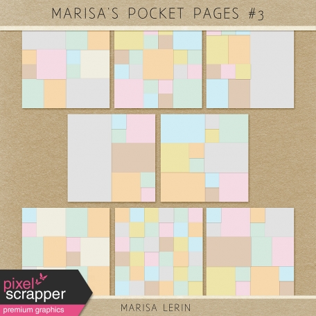 Marisa's Pocket Page Templates #3