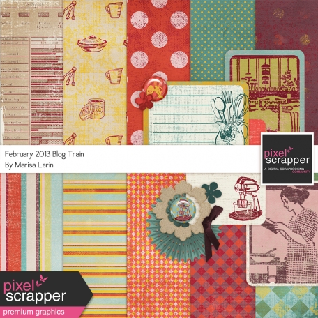 DigitalScrapbook.com Feb Blog Train