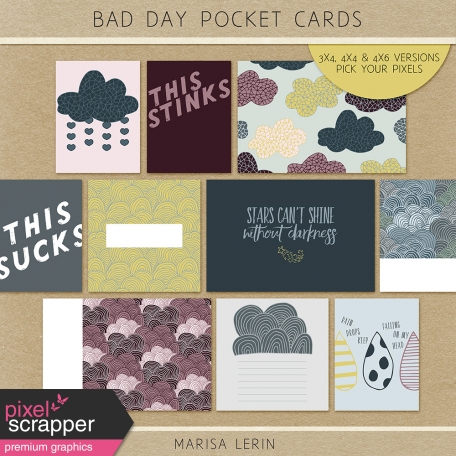 Bad Day Pocket Cards Kit