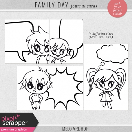 Family Day - Journal Cards