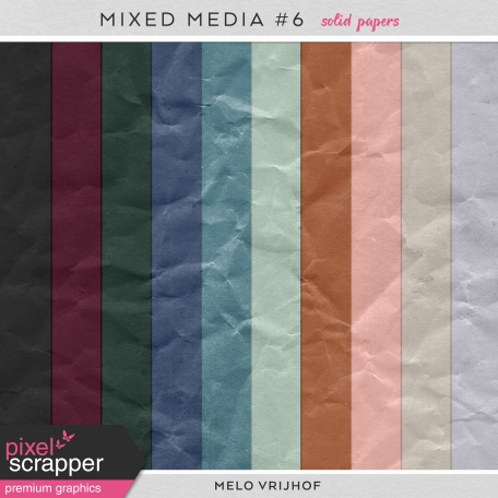 Mixed Media 6 - Solid Papers