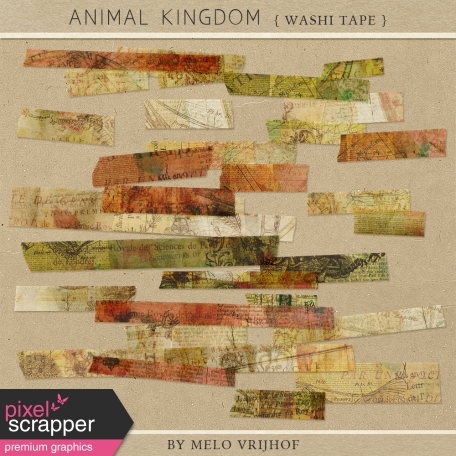 Animal Kingdom - Washi Tape