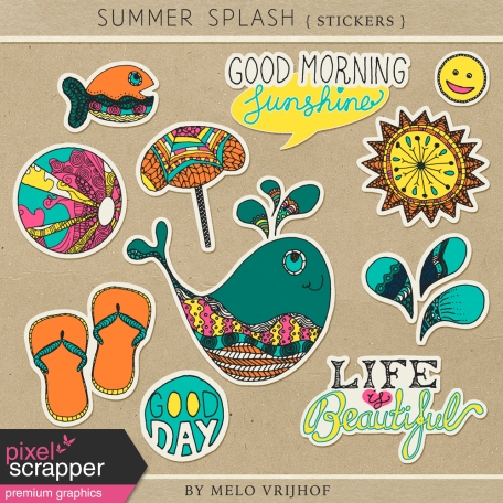 Summer Splash - Stickers