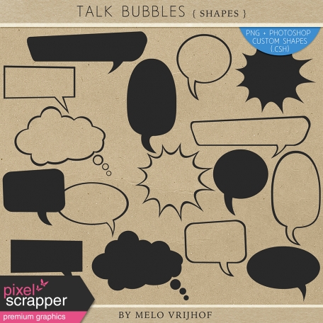 Talk Bubble Shapes