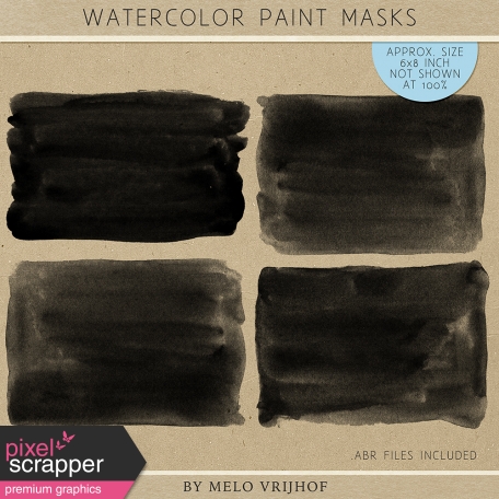 Watercolor Paint Masks