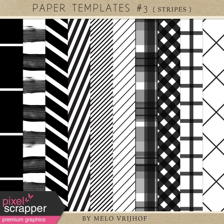Paper Templates - Stripes