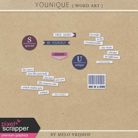 Younique - Word Art