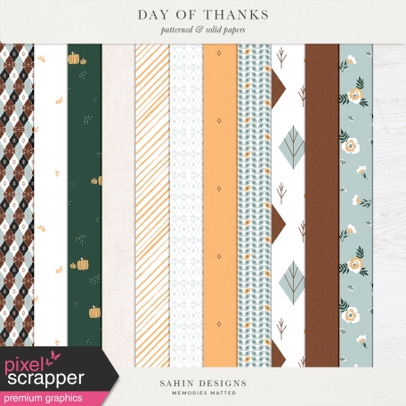 Day of Thanks Papers