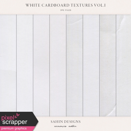 White cardboard textures Vol.I 