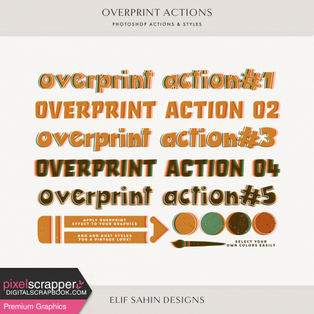 Overprint Actions