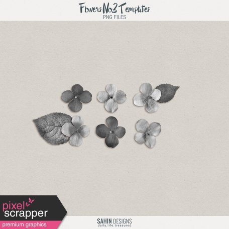 Flowers No.03 Templates