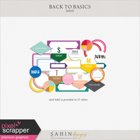 Back To Basics Labels