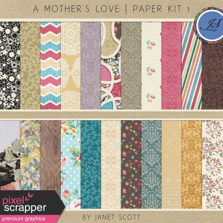 A Mother's Love - Paper Kit 1