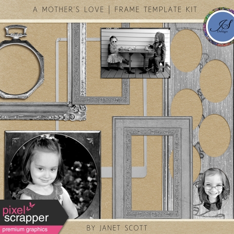 A Mother's Love - Frame Template Kit