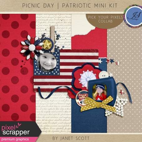 Picnic Day - Patriotic Mini Kit