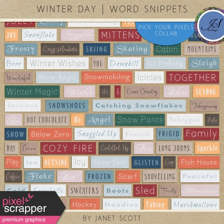 Winter Day - Snippet Kit