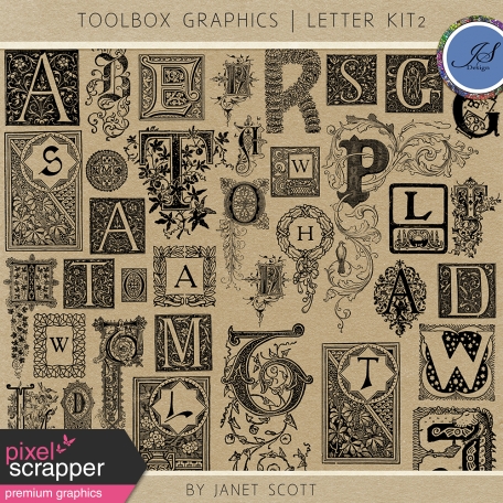 Toolbox Graphics - Letter Kit 2