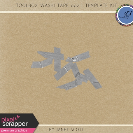 Toolbox Washi Tape 002 - Template Kit