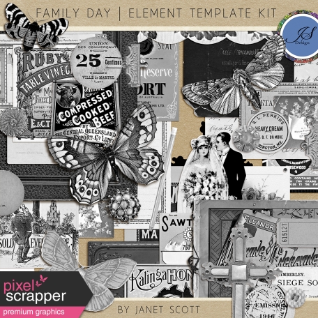 Family Day - Element Template Kit