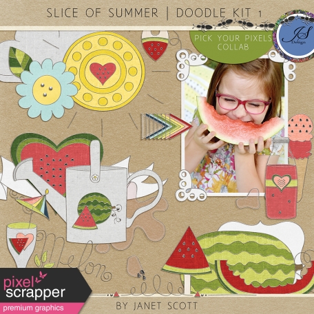 Slice of Summer - Doodle Kit 1