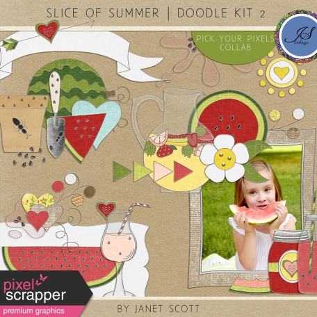 Slice of Summer - Doodle Kit 2