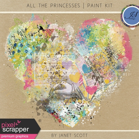 All the Princesses - Paint Kit