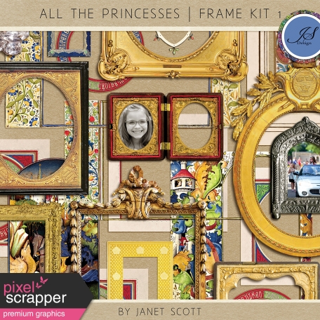 All the Princesses - Frame Kit 1