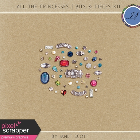All the Princesses - Bits & Pieces Kit