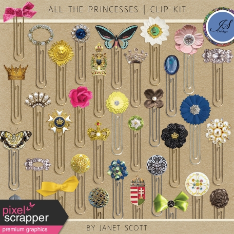 All the Princesses - Clips Kit