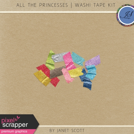 All the Princesses - Washi Tape Kit