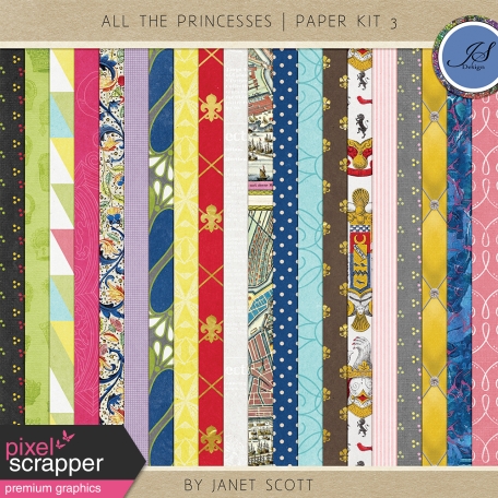 All the Princesses - Paper Kit 3