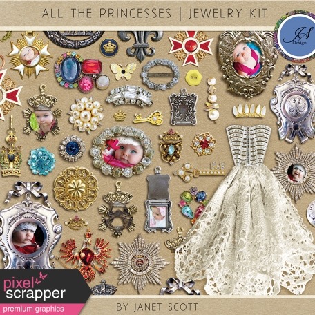 All the Princesses - Jewelry Kit