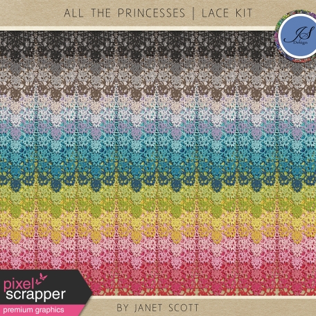 All the Princesses - Lace Kit