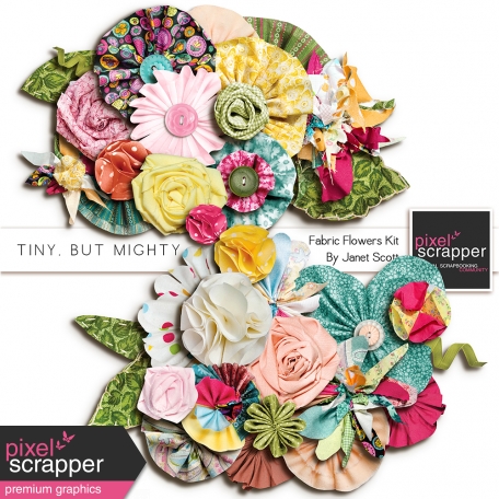 Tiny, But Mighty - Fabric Flower Kit