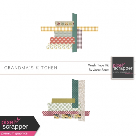 Grandma's Kitchen - Washi Tape Kit