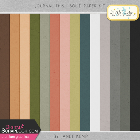 Journal This - Solid Paper Kit