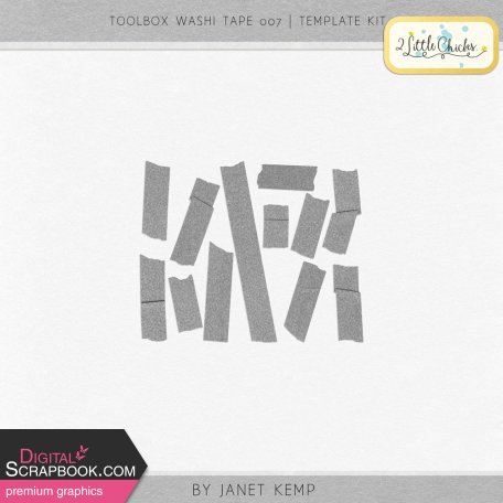 Toolbox Washi Tape 007 - Template Kit