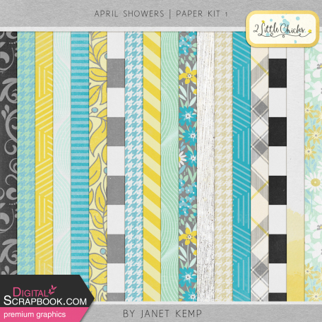 April Showers - Paper Kit 1