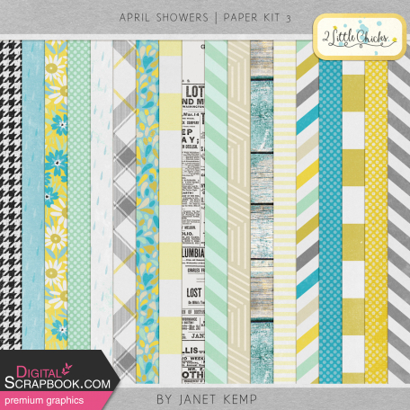 April Showers - Paper Kit 3