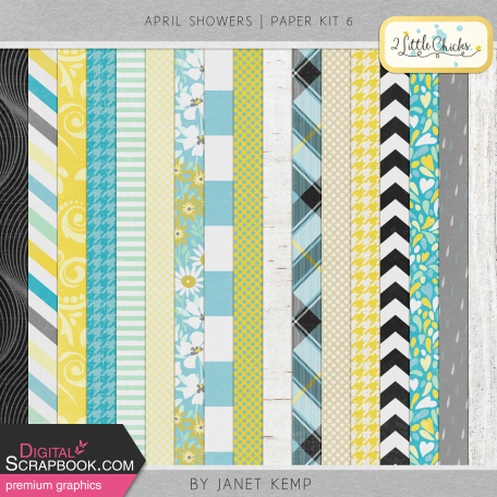 April Showers - Paper Kit 6